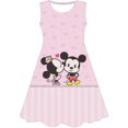 thumbnail image 1 of Navidad Mickey Minnie Mouse impreso niñas Mickey Minnie vestido Navidad fiesta vestidos bebé niña ropa niño ropa 7T Gao Jinjia LED, 1 of 2