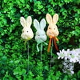 thumbnail image 2 of 3Pcs Easter Decorations Christmas Bunny Plugin Diy Crafts Foam For Home Party Artificial Bunny Plugin, 2 of 8