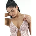 thumbnail image 3 of No Boundaries Women's Flyaway Mesh Tankini Swim Tops, Sizes XXS-XXL, 3 of 5