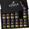 thumbnail image 1 of KRIAA Goodness Top 12 Essential Oils Set, 12 x 10ml, 100% Pure and Natural, 1 of 7