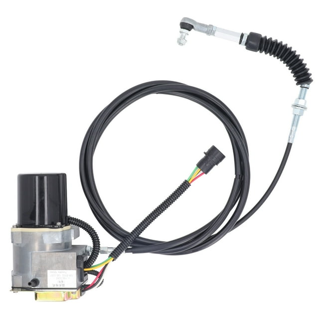 Motor de acelerador paso a paso para excavadora con cable de 250 cm 106 0092 106 0100 103 0097 para CAT E320V1 32XM E325 E330 L