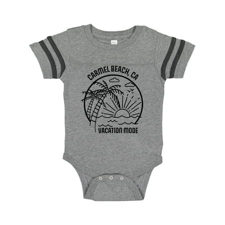 

Inktastic Summer Vacation Mode Carmel Beach California Gift Baby Boy or Baby Girl Bodysuit