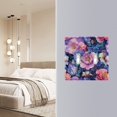 thumbnail image 4 of Yayeee Toggle Light Switch Wall Plate 2-Gang 4.56"x4.48" Decorative Outlet Cover, Colorful Art Flowers, 4 of 7
