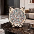 thumbnail image 2 of 135pcs Irregular Morandi-Colored Cat Shaped Wooden Jigsaw Puzzle Unique Animal Shape Wooden Puzzles for Adults Kids Holiday Birthday Present Idea, 2 of 5