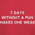 thumbnail image 3 of CafePress - 7 Days Without A Pun Dark T Shirt - Men's Classic Graphic Cotton T-Shirt, 3 of 4