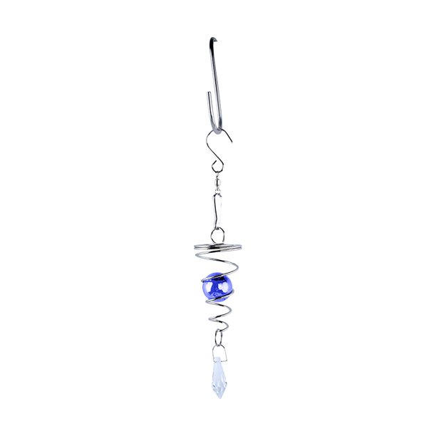 Xihbxyly Oferta de Hoy Colonia de Cristal y Carillón de Viento Giratorio de Acero Inoxidable y Joyería de Vidrio