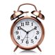 thumbnail image 1 of Reloj despertador de metal con doble campana, 4 pulgadas, vintage, pequeño, analógico, silencioso, for escritorio,, 1 of 7