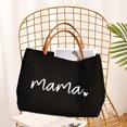 thumbnail image 4 of Mom Mama Bag Mother Gifts Momlife Tote for Hospital, Shopping, Beach, Travel, 4 of 11