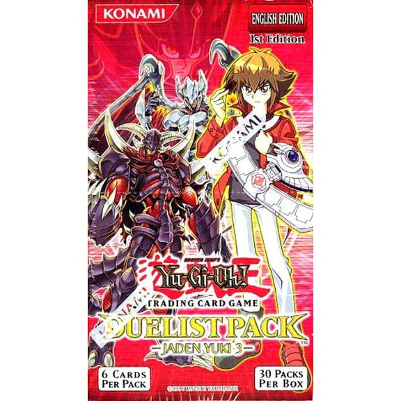 YuGiOh Duelist Pack Jaden Yuki 3 Booster Box
