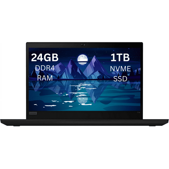 Lenovo ThinkPad T14 14" Ultrabook - Intel Core i5 10th Gen | 24GB RAM | 1TB SSD | Windows 11 Pro -