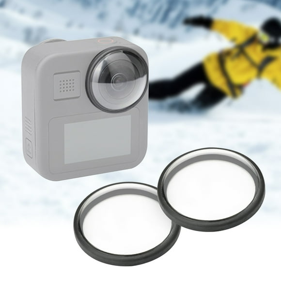Electronic 2pcs Camera Lens Protective Cover Universal Lens Cap Frame Guard for GoPro Max Sport Camera Accessories Photography Props Replacement