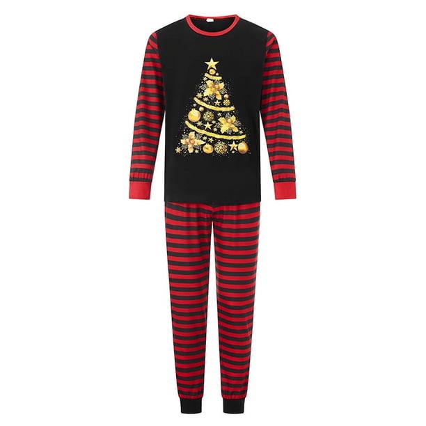 Pijamas familiares navideños 2025, pijamas familiares a juego para Navidad, pijamas navideños, conjunto de ropa de dormir