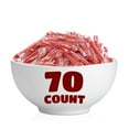 thumbnail image 6 of TWIZZLERS PULL 'N' PEEL Cherry Licorice Single Twist Candy, Individually Wrapped Bulk Pack, 2 Pounds, 6 of 6