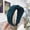 Dark Green, variant on CXHEGBEJ Retro Fabric Wrapped Twisted Wide Headband For Women Hair Hoop Turban Hairband Headwrap Headpiece for Bridal Cocktail Daily Wear Parties Beach Travel Pink