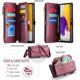 thumbnail image 2 of funda billetera para Samsung Galaxy A72 con Protección RFID, Ranuras para Tarjetas, Pata de Cabra, Correa Desmontable-Funda para teléfono tipo Bandolera con Tapa de Cuero PU a prueba, 2 of 9