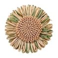 thumbnail image 2 of AYktou 10Pcs Sunflower Straw Appliques, 3.1 Inch Craft Embellishment Woven Sunflower, Artificial Flowers Floral Ornaments DIY Accessories for Wall Decor Shoes Hats Bags Gift Box Wreath Wrapping, 2 of 7