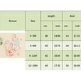 thumbnail image 4 of Bagilaanoe Newborn Baby Girl Summer Rompers Floral Print Sleeveless Bodysuits + Headband 3M 6M 12M 18M Infant One Piece Jumpsuit, 4 of 6
