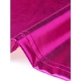 thumbnail image 5 of INSPIRE CHIC Women's Cropped Jackets Stand Collar Metallic Zipper Long Sleeve Party Jacket XL Hot Pink, 5 of 6