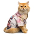 thumbnail image 4 of Vintage Patriotic Abyssinian 4th of July Independence Memorial Day Hawaiian Summer Shirt for Small Medium Large Dog Cat Cat Lover Kitten Owner Gifts - 01006, 4 of 6