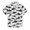 Black Shark Silhouettes, variant on Small Short Sleeve Button Down Shirts Black Shark Silhouettes Casual Shirt 3-10 Years