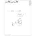 thumbnail image 3 of Kingston Brass CC43106DX 1/2-Inch FIP x 3/8-Inch O.D. Comp Quarter-Turn Angle Shut-Off Valve in Polished Nickel, 3 of 4