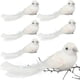 thumbnail image 2 of Pájaro artificial Pascua Halloween pequeño pájaro rojo blanco decoración de jardinería pájaro falso se puede arreglar, 2 of 6