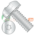 thumbnail image 1 of 2-56 x 1/4" SEMS Screws / Internal Tooth Washer / Six-Lobe (Torx) / Pan Head / Steel / Zinc (Quantity: 5,000 pcs), 1 of 1