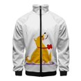 thumbnail image 2 of Bonitas chaquetas con estampado 3D de cara de animé para hombres y mujeres, abrigo de calle de manga larga, chaqueta con cremallera de gran tamaño, ropa de abrigo masculina con personalidad, 2 of 5