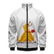 thumbnail image 2 of Bonitas chaquetas con estampado 3D de cara de animé para hombres y mujeres, abrigo de calle de manga larga, chaqueta con cremallera de gran tamaño, ropa de abrigo masculina con personalidad, 2 of 4