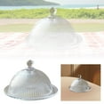 thumbnail image 1 of Clear Glass Cake Dome with Base for Display Stand and Lid Bakeware Catering for Desserts and Pastries, 1 of 5