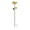 Yellow, variant on Metal Flower Garden Stake Bee Watering Station Outdoor Bird Bath Butterfly Water Feeder with Stake for Garden Pollinators Birds Yard Patio Decor