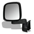 thumbnail image 2 of DNA Motoring Manual Driver Left Side View Door Mirror for 2003-2004 Jeep Wrangler TJ, 2 of 3