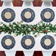 thumbnail image 7 of Ryvnso Flag Independence Day Round Plate Mats Dining Table Placemat Set of 4 for Holiday Decoration, 7 of 7