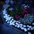 thumbnail image 5 of 50PCs Colorful Glow-in-the-Dark Garden Stones Night Guide Luminous Pebbles Rainbow Glow in the Dark Stepping Rocks Outdoor Landscaping Decor Glowing Stones Fish Tank DIY Aquarium Decorations, 5 of 6