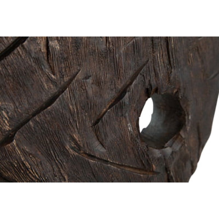 Signature Design By Ashley Dashburn Wood Sculpture - Black & Dark Brown, 12"W X 16"H