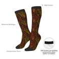 thumbnail image 4 of Xecao Orange Dreamcatcher Print Compression Socks for Both Men And Women for Running, Travel, Flight, Nurse, 4 of 6