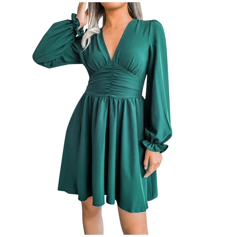 knee length dresses for ladies Ever-Pretty Inclusive Elegant Plus Size Pleated Short Sleeves Chiffon Summer Formal Wedding Guest Dress