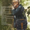 thumbnail image 3 of Photographer Canvas Camera Bag, Dual Use Casual Scratch Resistant DSLR Canvas Camera Shoulder Bags Fashionable Comfortable Puller Large Space  for Photography, 3 of 7