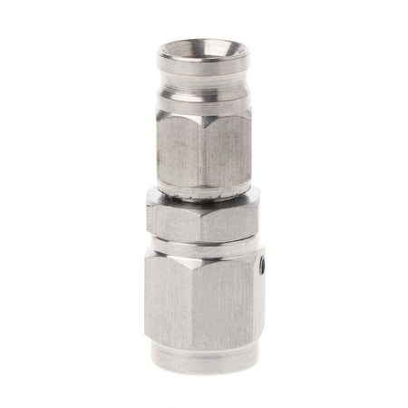 ROCKROK Cnc Machined AN -3 Hose to M10x1.0 Straight Stainless Brake Clutch Hose Fitting
