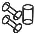 thumbnail image 1 of LOLIPPYY Ice Cream Maker Parts 3Pcs Black Silicone Seal Valve Rod Prevent Material Mixing Easy Installation, 1 of 8