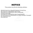 thumbnail image 2 of CMX Front Disc Brake Rotors Pair for Car Honda Civic Accord Insight K8-100554, 2 of 8