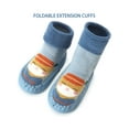 thumbnail image 5 of Deago Infant Baby Boy Girls Toddlers Moccasins Non-Skid Indoor Slipper Shoes Socks Booties with Grips, 5 of 9