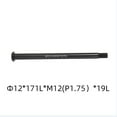 thumbnail image 1 of Bike Bicycle Replacement Front/Rear Thru Axle 12/15Mm 122-181L P1.5/P1.75, 1 of 4