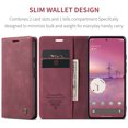 thumbnail image 6 of Decase for Google Pixel 9 Pro XL Case, PU Leather Wallet Case with Card Holder Slot and Magnetic Closure Flip Fold Shockproof Phone Case for Google Pixel 9 Pro XL,Winered, 6 of 10