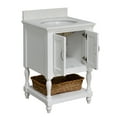 thumbnail image 4 of Beverly 24" Bathroom Vanity with White Cabinet and Quartz Top, 4 of 7