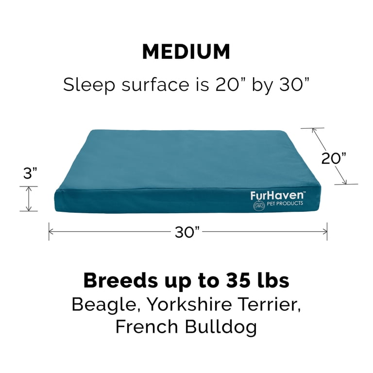 Furhaven Orthopedic Indoor/Outdoor Mattress Bed, Medium photo 4