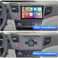 thumbnail image 3 of 2+32G 9-inch Android 12 Car Stereo for Honda Civic 2012-2015 IPS Touchscreen Screen Car Radio, 3 of 11