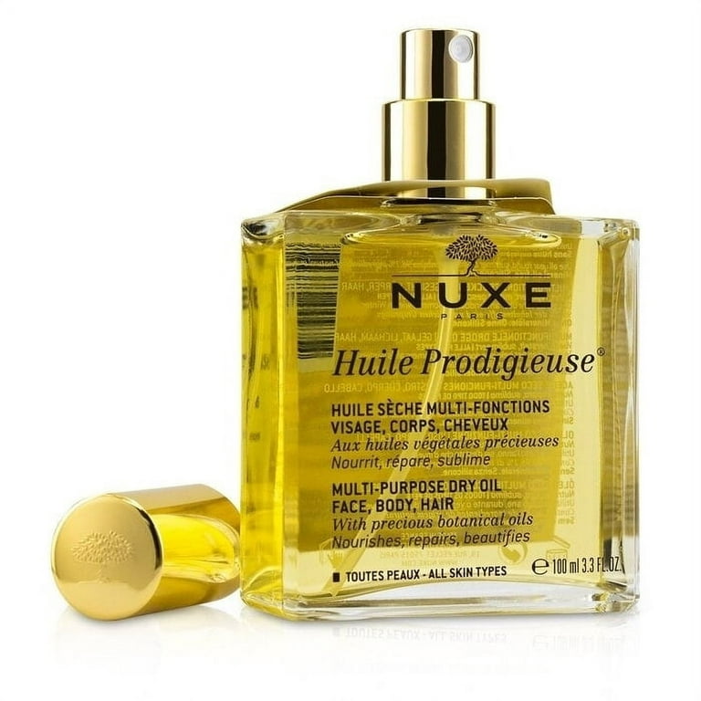Nuxe Huile Prodigieuse Multi-Purpose Dry Oil Hair and Body Oil, 3.3 oz