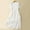 White#4, variant on GaThRRgYP Chic Mini Dress for Women Party,Ladies' Loose Casual Solid Color Linen Embroidered Short Sleeved Round Neck Dress Red M