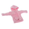 thumbnail image 2 of Sudadera con capucha para muñeca BJD hecha a mano, mini jersey de 12 pulgadas, accesorio de ropa Rosado, 2 of 7